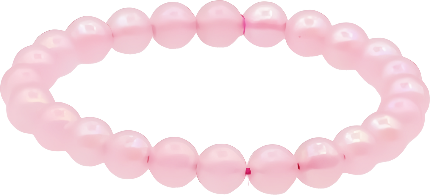Rose Aura Quartz Bracelet