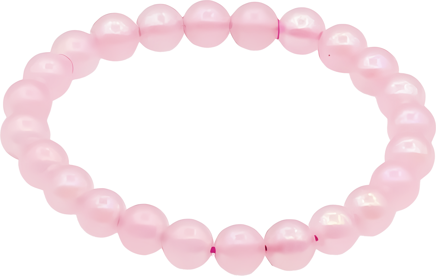 Rose Aura Quartz Bracelet