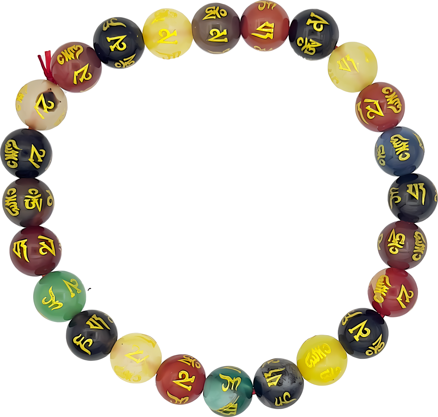 7 Chakra Bracelet with “Om Mani Padme Hum" Bracelet