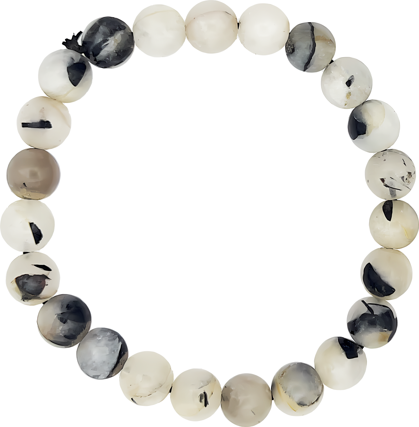 Black Rutilated Quartz Bracelet