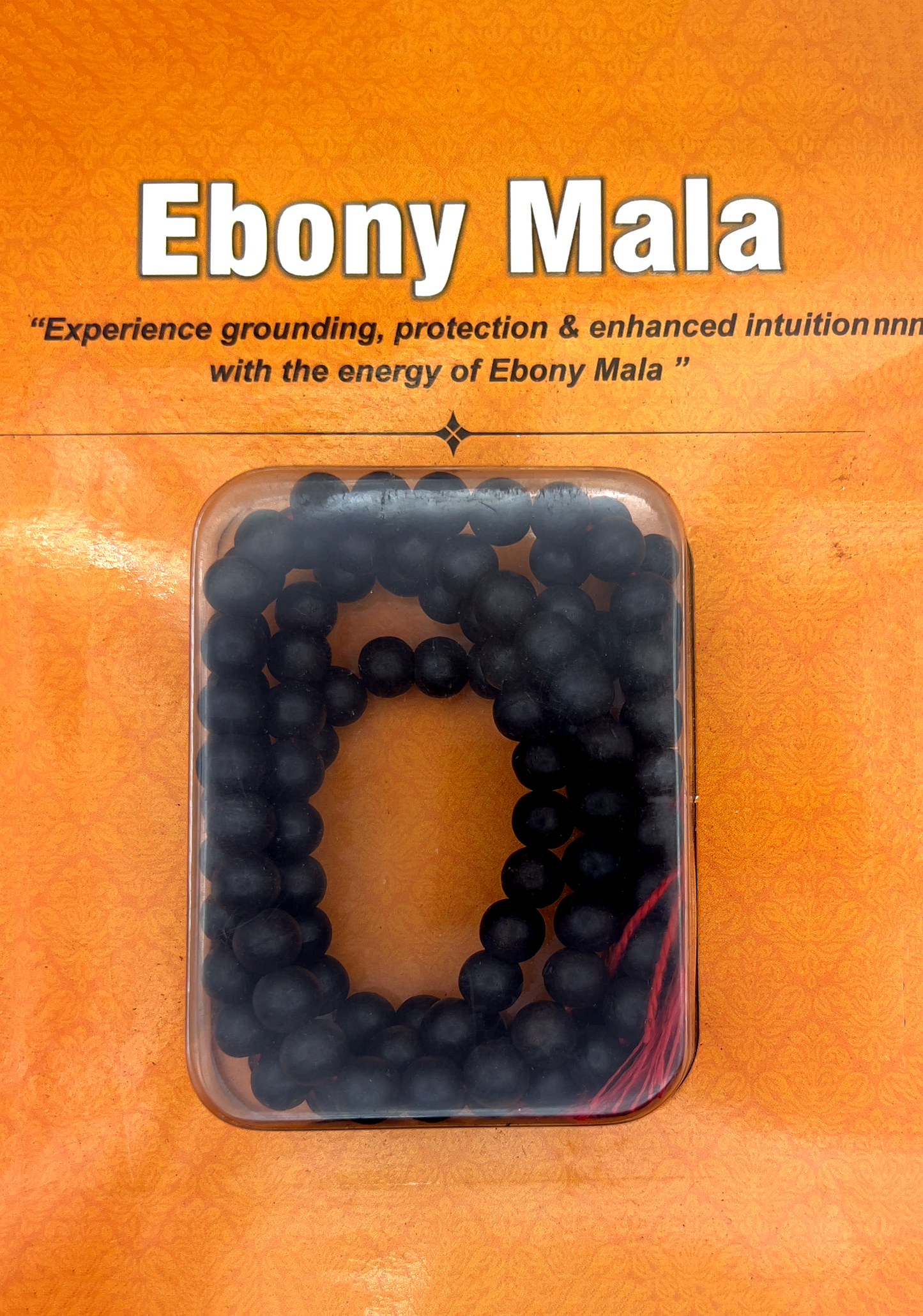 Ebony Mala (Certified)