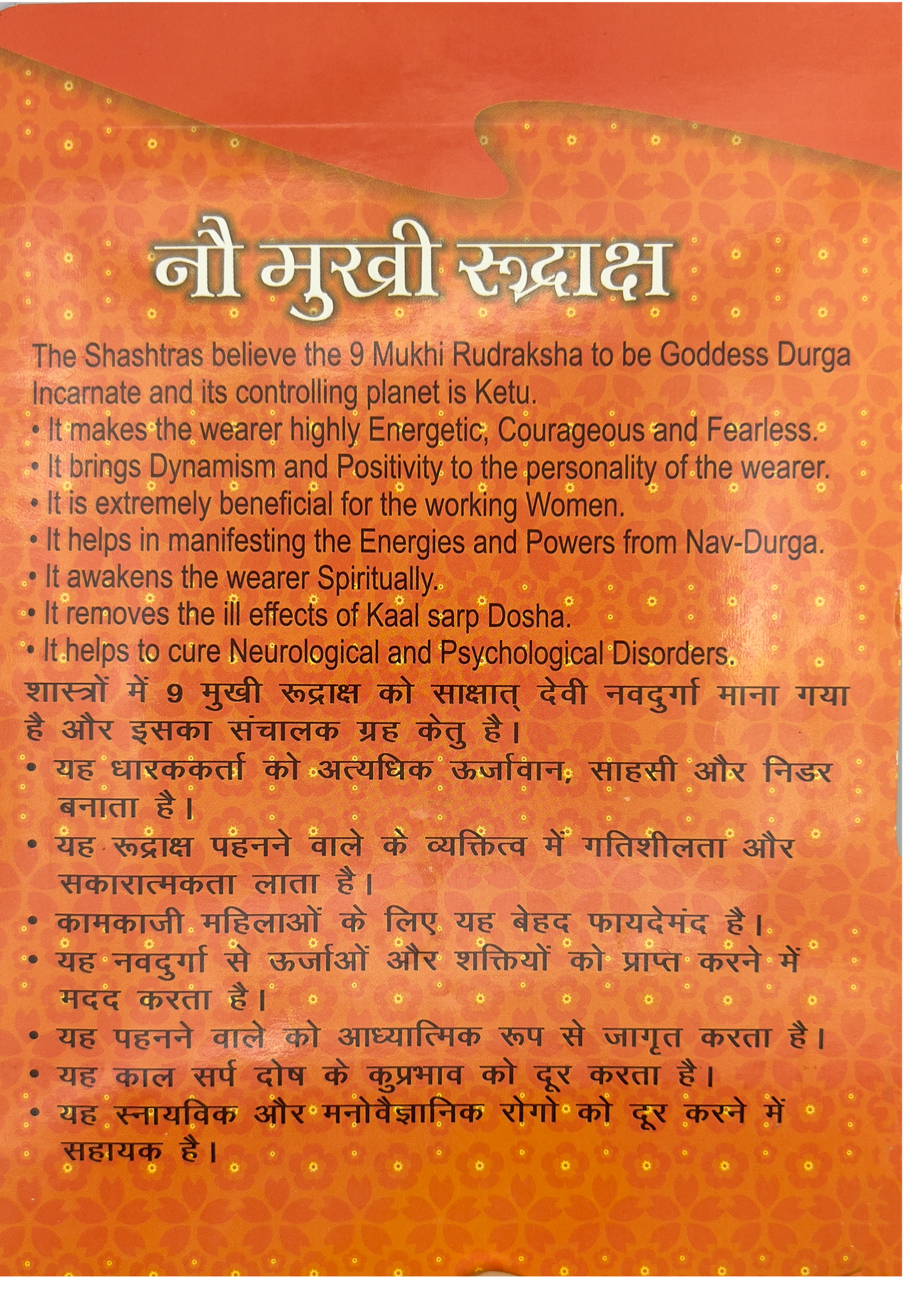 9 Mukhi Rudraksha (Indonesian)